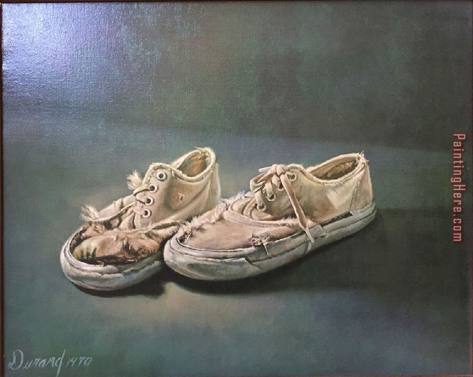 Sport-shoes painting - Unknown Artist Sport-shoes art painting